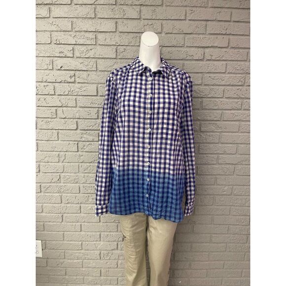 Anthropologie Pilcro Plaid Button Down Shirt Size S NWT - Picture 3 of 12